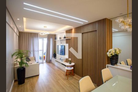 Sala de apartamento à venda com 3 quartos, 70m² em Centro, Diadema