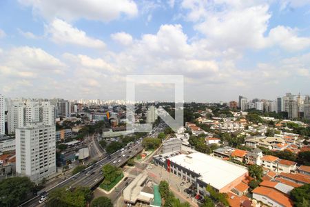 Vista da Área de Serviço de apartamento para alugar com 3 quartos, 77m² em Indianópolis, São Paulo