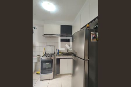 Cozinha de apartamento para alugar com 2 quartos, 43m² em Chacaras Reunidas Santa Terezinha, Contagem