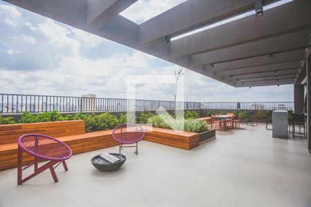 Área comum - Churrasqueira de kitnet/studio à venda com 1 quarto, 25m² em Vila da Saúde, São Paulo