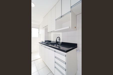 Cozinha de apartamento para alugar com 2 quartos, 44m² em Jardim Helga, São Paulo