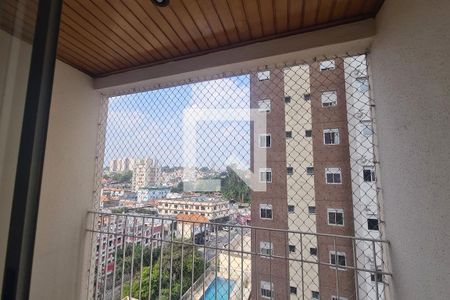 Varanda da Sala de apartamento para alugar com 3 quartos, 64m² em Vila Ema, São Paulo