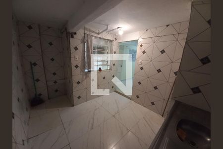 Cozinha de casa para alugar com 1 quarto, 51m² em Vila Cascatinha, São Vicente