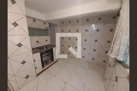Cozinha de casa para alugar com 1 quarto, 51m² em Vila Cascatinha, São Vicente