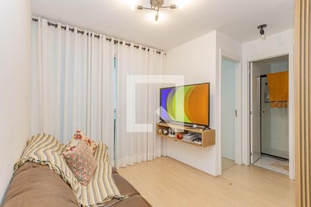 Sala de apartamento à venda com 1 quarto, 45m² em Vila Dom Pedro I, São Paulo