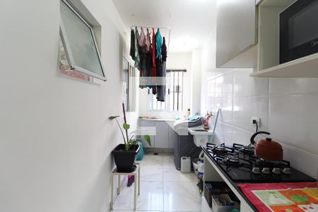 Cozinha e Área de Serviço de apartamento à venda com 1 quarto, 35m² em Jardim Brasil (zona Norte), São Paulo