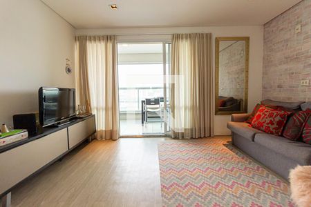 Sala de apartamento para alugar com 1 quarto, 43m² em Campo Belo, São Paulo