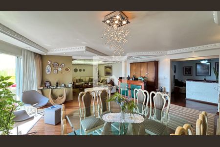 Sala - Sala de Jantar de apartamento à venda com 4 quartos, 230m² em Vila Assunção, Santo André