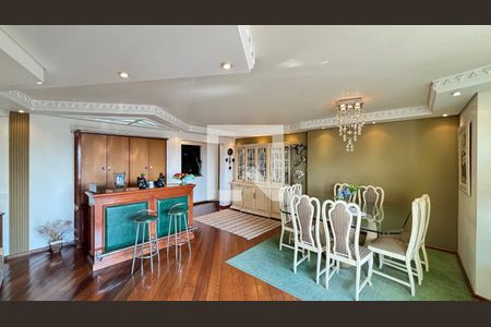 Sala - Sala de Jantar de apartamento à venda com 4 quartos, 230m² em Vila Assunção, Santo André