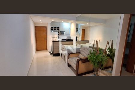 Sala  de apartamento à venda com 2 quartos, 70m² em Oswaldo Cruz, São Caetano do Sul