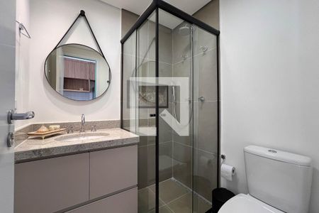 Banheiro de kitnet/studio à venda com 1 quarto, 24m² em Liberdade, São Paulo