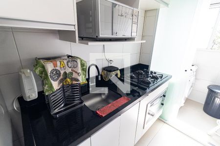 Cozinha de apartamento para alugar com 2 quartos, 42m² em Jardim Sao Saverio, São Paulo