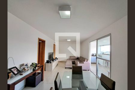 Sala de apartamento à venda com 3 quartos, 127m² em Buritis, Belo Horizonte