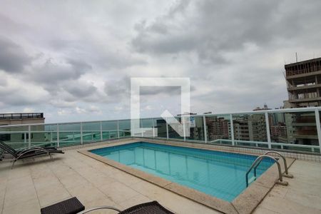 Área comum - Piscina de apartamento para alugar com 3 quartos, 163m² em Vila Tupi, Praia Grande