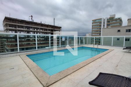 Área comum - Piscina de apartamento para alugar com 3 quartos, 163m² em Vila Tupi, Praia Grande