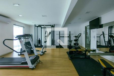 Área comum - Academia de apartamento para alugar com 3 quartos, 163m² em Vila Tupi, Praia Grande