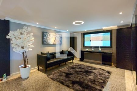 Hall de entrada de apartamento para alugar com 3 quartos, 163m² em Vila Tupi, Praia Grande