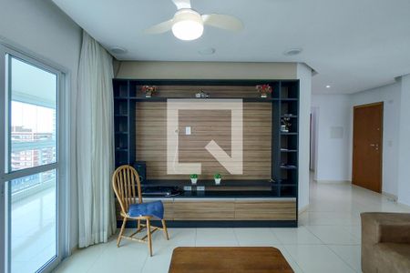 Sala de apartamento para alugar com 3 quartos, 163m² em Vila Tupi, Praia Grande