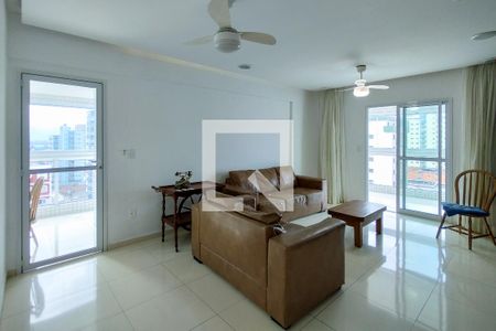 Sala de apartamento para alugar com 3 quartos, 163m² em Vila Tupi, Praia Grande