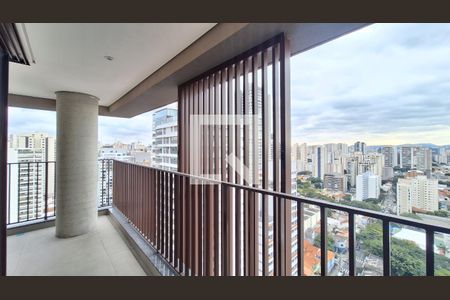 Varanda de apartamento à venda com 3 quartos, 111m² em Pompeia, São Paulo