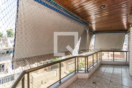 Varanda da Sala de apartamento para alugar com 3 quartos, 108m² em Irajá, Rio de Janeiro