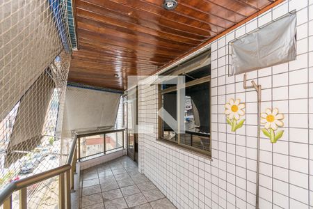 Varanda da Sala de apartamento para alugar com 3 quartos, 108m² em Irajá, Rio de Janeiro