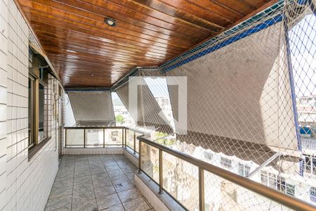 Varanda da Sala de apartamento para alugar com 3 quartos, 108m² em Irajá, Rio de Janeiro