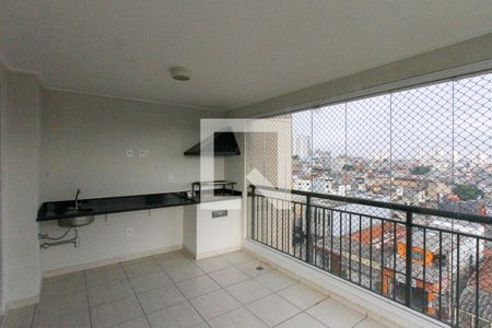 Varanda da Sala de apartamento para alugar com 2 quartos, 66m² em Vila Formosa, São Paulo