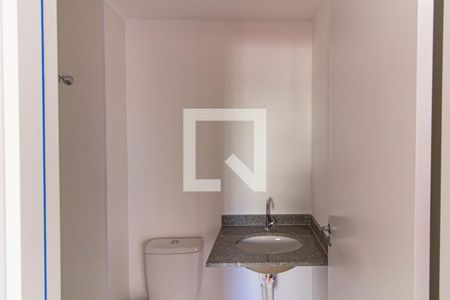 Banheiro de kitnet/studio à venda com 1 quarto, 26m² em Perdizes, São Paulo