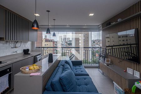 Sala/Cozinha de apartamento à venda com 2 quartos, 54m² em Vila Nair, São Paulo