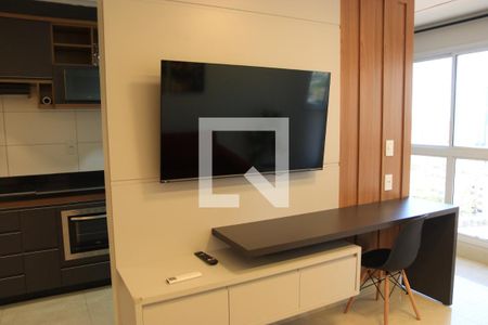 Sala de apartamento para alugar com 1 quarto, 46m² em Setor Marista, Goiânia