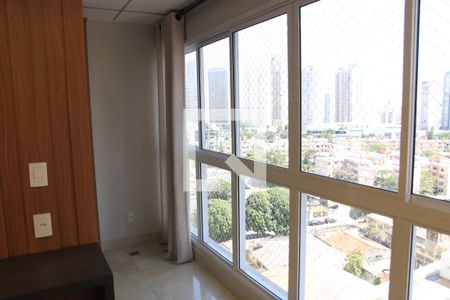 Varanda de apartamento para alugar com 1 quarto, 46m² em Setor Marista, Goiânia