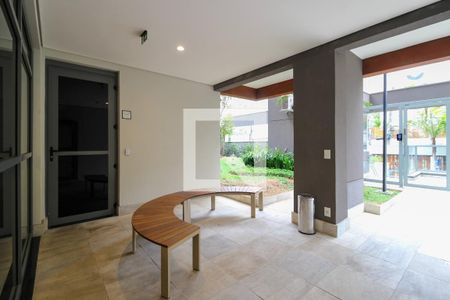 Área comum - Hall social de apartamento para alugar com 1 quarto, 31m² em Jardim Paulista, São Paulo