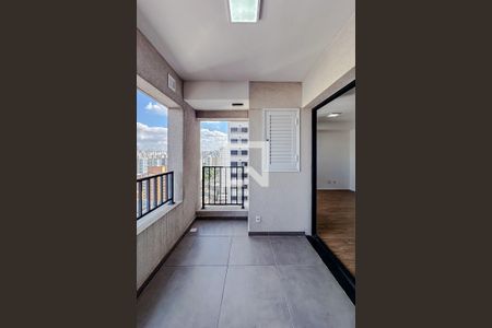 Varanda da Sala de apartamento à venda com 1 quarto, 57m² em Brás, São Paulo
