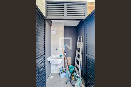 Varanda da Sala de apartamento à venda com 1 quarto, 57m² em Brás, São Paulo