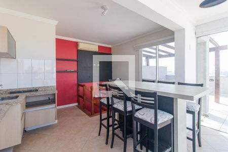 Espaço Gourmet de apartamento à venda com 3 quartos, 150m² em Cristal, Porto Alegre