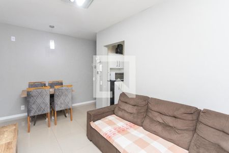 Sala de apartamento à venda com 2 quartos, 57m² em Petrópolis, Porto Alegre