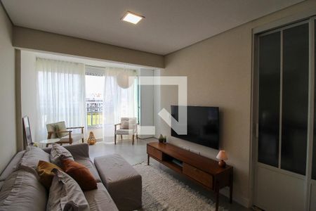 Sala de apartamento à venda com 3 quartos, 76m² em Vila São Silvestre, São Paulo