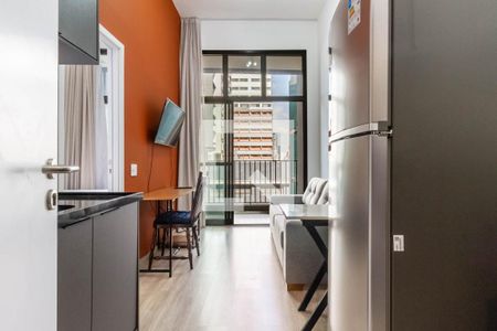 Studio de kitnet/studio para alugar com 1 quarto, 35m² em Santo Amaro, São Paulo