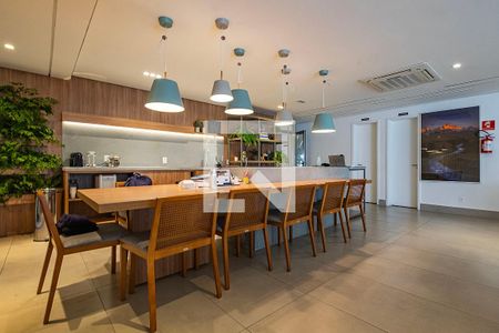 Salão de Festas de apartamento à venda com 1 quarto, 44m² em Jardim Paulista, São Paulo