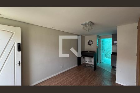 Sala - Sala de Jantar  de casa de condomínio para alugar com 2 quartos, 100m² em Vila Homero Thon, Santo André