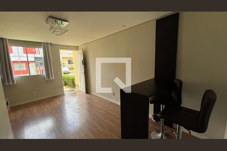 Sala - Sala de Jantar  de casa de condomínio para alugar com 2 quartos, 100m² em Vila Homero Thon, Santo André