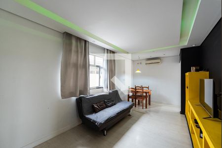 Sala de apartamento para alugar com 2 quartos, 58m² em Embaré, Santos