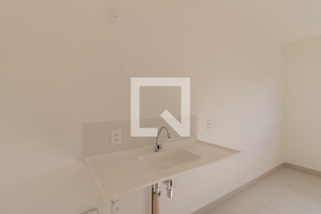 Cozinha de apartamento à venda com 2 quartos, 32m² em Parque Novo Mundo, Guarulhos