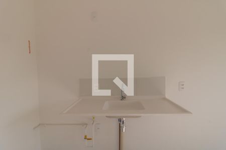 Cozinha de apartamento à venda com 2 quartos, 32m² em Parque Novo Mundo, Guarulhos