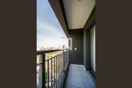 Varanda de kitnet/studio para alugar com 1 quarto, 24m² em Vila Esperança, São Paulo