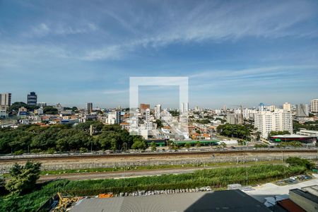 Vista da varanda de kitnet/studio para alugar com 1 quarto, 24m² em Vila Esperança, São Paulo