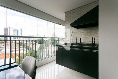 Varanda gourmet de apartamento à venda com 3 quartos, 110m² em Tatuapé, São Paulo