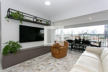 Sala de apartamento à venda com 3 quartos, 110m² em Tatuapé, São Paulo