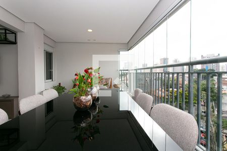 Varanda gourmet de apartamento à venda com 3 quartos, 110m² em Tatuapé, São Paulo